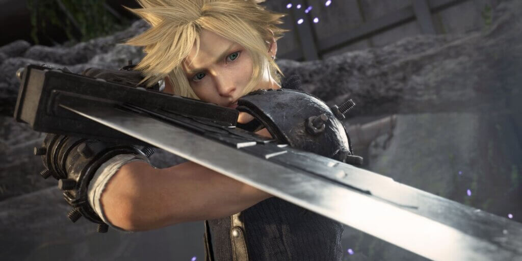 Cloud prepares to strike in final fantasy vii rebirth—one of several gaming remakes explored in resolver’s brand risk analysis.