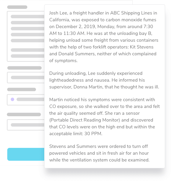  Receive incident reports