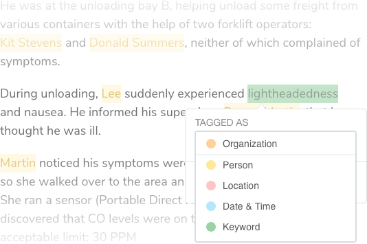  Receive incident reports